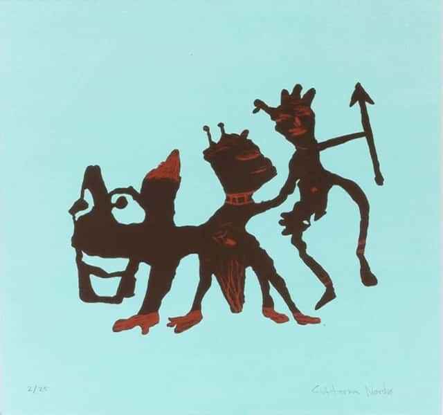 Blå serie av Guttorm Nordø