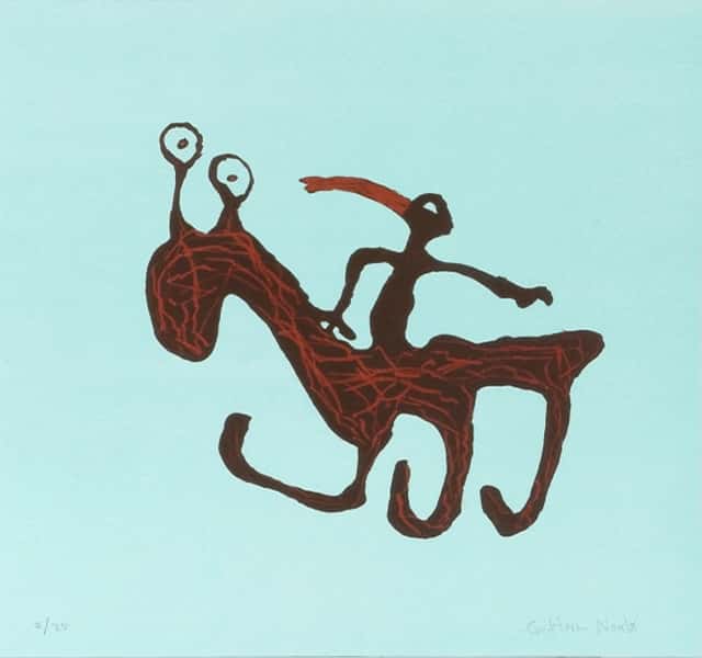 Blå serie av Guttorm Nordø