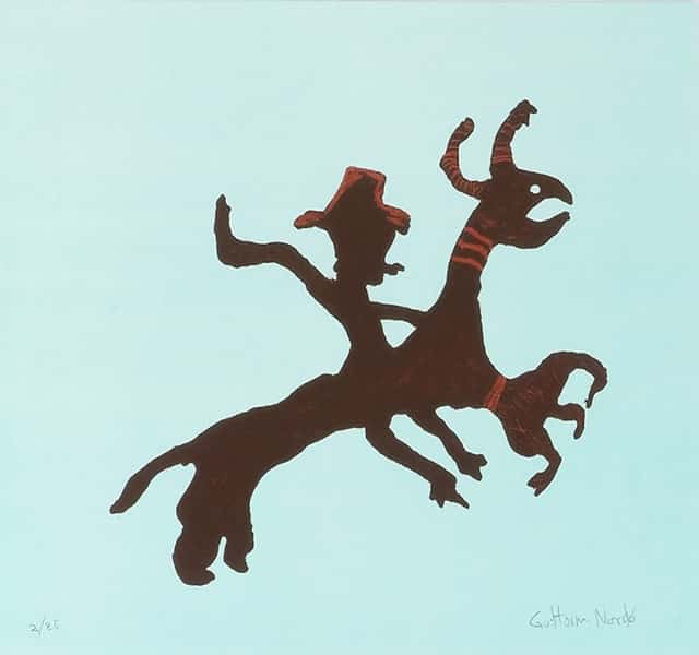 Blå serie av Guttorm Nordø