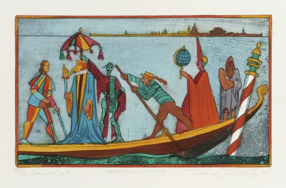 Karneval i Venezia av Trond Fladseth