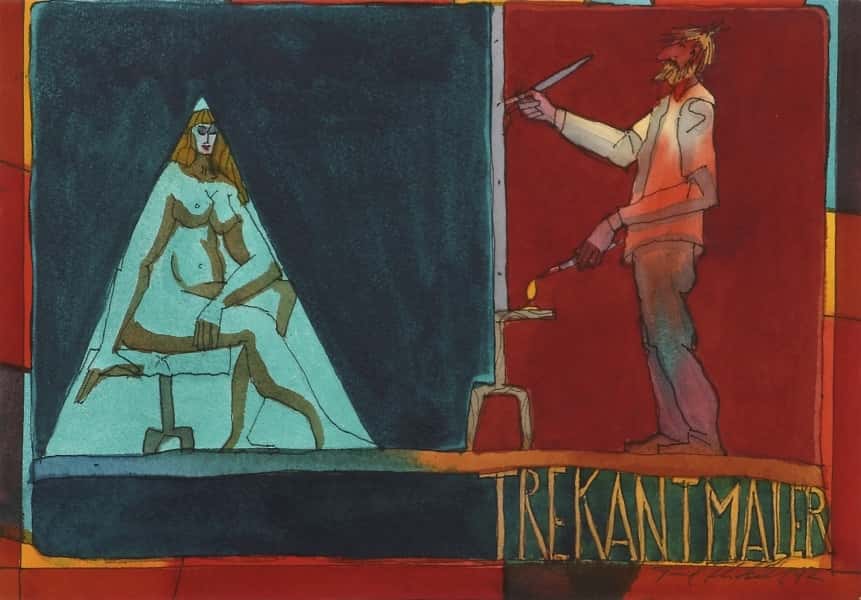 Trekantmaler av Trond Fladseth