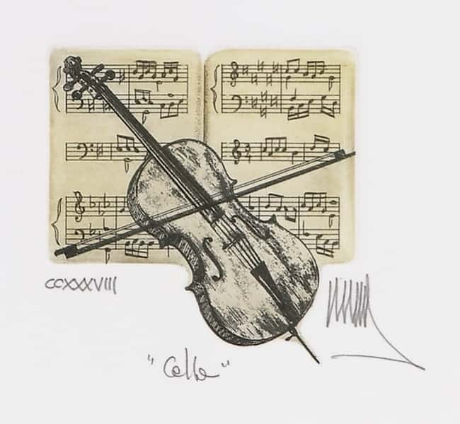 Cello av Manuel J  Estop Zafra