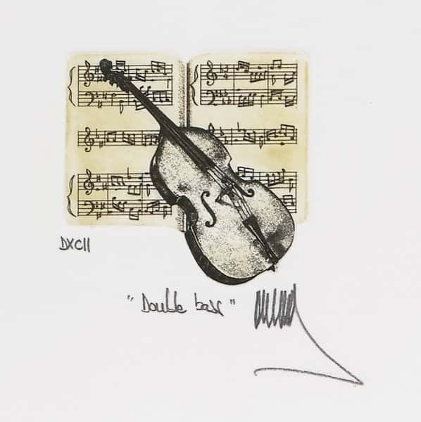 Double Bass av Manuel J  Estop Zafra