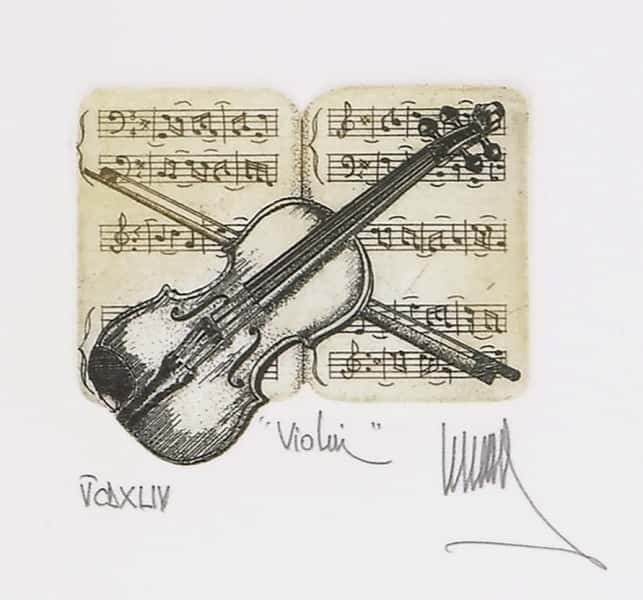 Violin av Manuel J  Estop Zafra