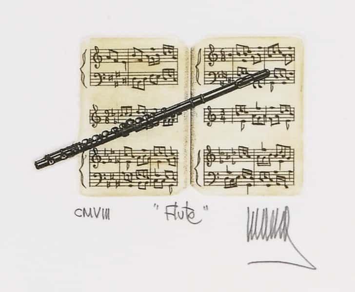 Flute av Manuel J  Estop Zafra